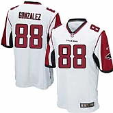 Nike Men & Women & Youth Falcons #88 Tony Gonzalez White Team Color Game Jersey,baseball caps,new era cap wholesale,wholesale hats